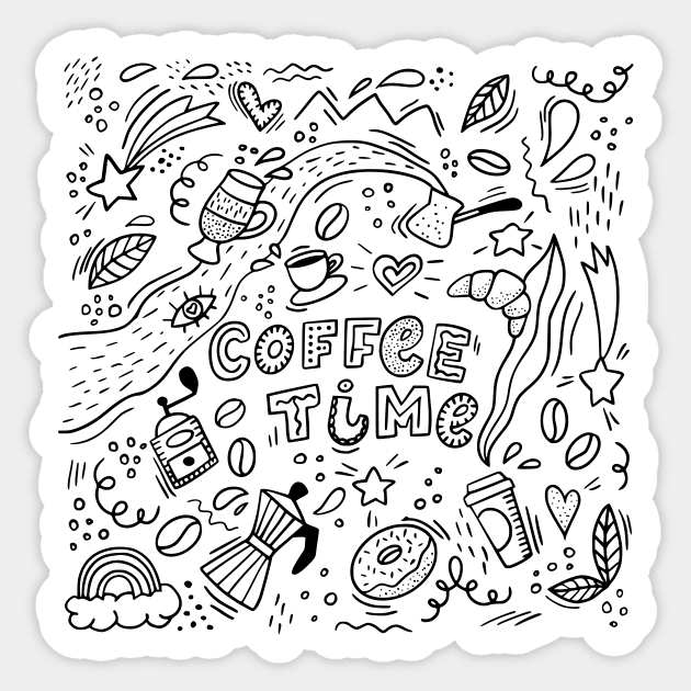 Coffee Time Sticker by edwardecho